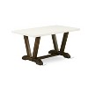 HomeStock V-Style 36X60 in Dining Table - 2 of 4