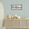 Stupell Industries Colorful Beach Chairs Black Framed Floater Canvas Wall Art - 2 of 4