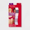 Fit for Me by Fruit of the Loom Women's Plus 6pk Microfiber Classic Briefs - Colors May Vary - image 2 of 4