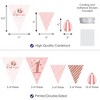 Big Dot of Happiness 1st Birthday Little Miss Onederful - DIY Girl First Birthday Party Pennant Garland Decoration - Triangle Banner - 30 Pieces - 3 of 4
