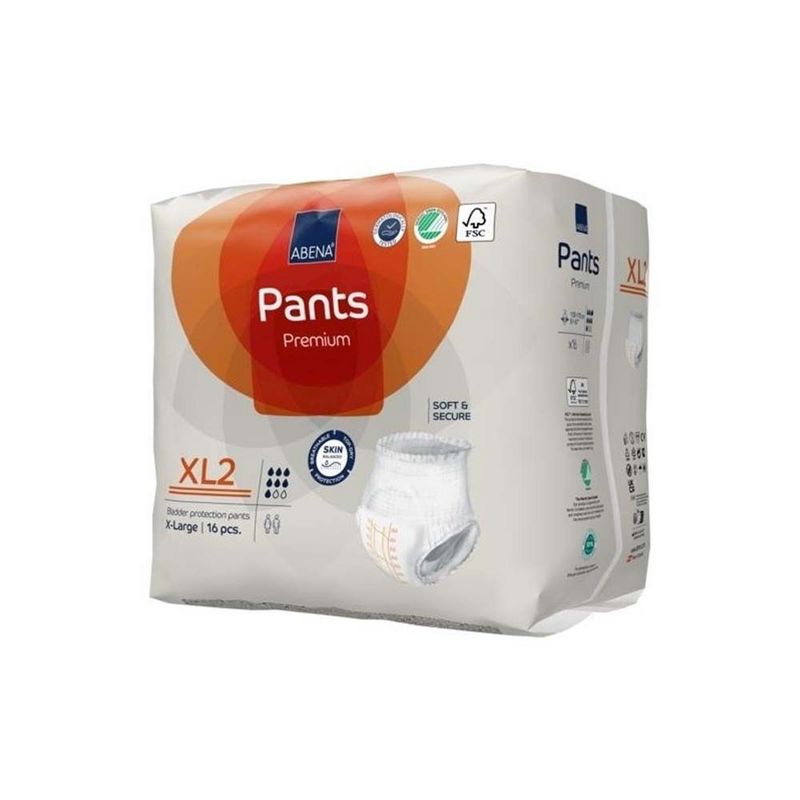 Abena Premium Pants XL2 Disposable Underwear Pull On with Tear Away Seams X-Large, 1000021329, 48 Ct, 3 of 7