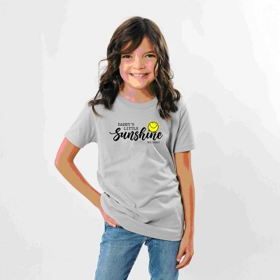 The Juniper Shop SmileyWorld Daddy's Little Sunshine Youth Short Sleeve Tee