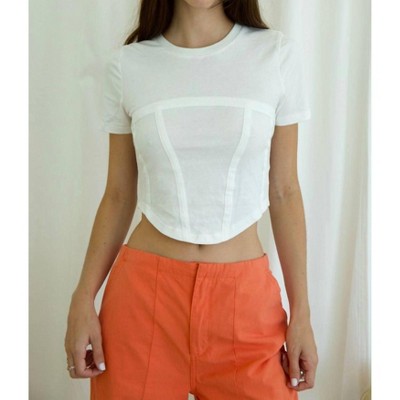 Women's Alma Corset Tee - PAPERMOON S