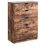Sapphtopaz Dresser for Bedroom Modern Tall Dresser Closet Organizer with Handles Wood Dresser for Kids Room, Living Room - 4 of 4