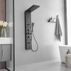 BWE 8-Shower Tower Shower Panel System with Rainfall Shower Head and Shower Wand - 2 of 4