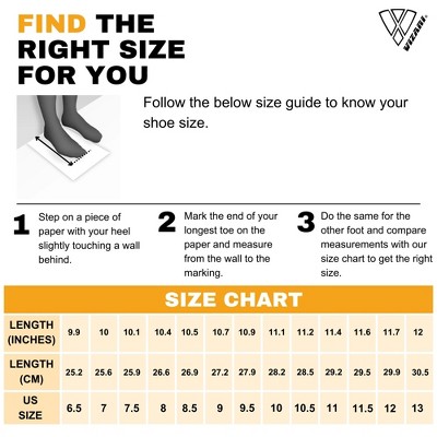 Vizari Mens Classico Firm Ground Outdoor Soccer Shoes - Black/White - 7 — фото 7