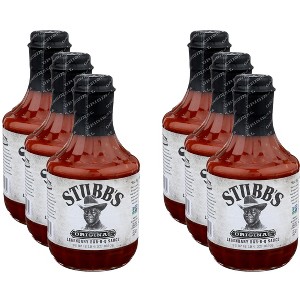 Stubb’s BBQ Sauce Original - Case of 6 - 36 OZ - 1 of 4