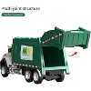 TEMI 3 Pack of Diecast City Transport Vehicles, Garbage, Tanker, Express Delivery, 1/50 Scale Metal Collectible Models With Opening Doors - 3 of 3