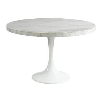 Mardelle Round Dining Table White - Picket House Furnishings