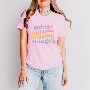 Simply Sage Market Going Places And Doing Things Short Sleeve Tee - 1 of 4