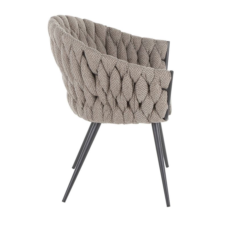 Braided Matisse Contemporary Chair - LumiSource, 3 of 13