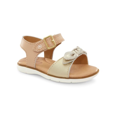 Stride Rite Kids Unisex Whitney Sandal | 10 | Tan/gold : Target