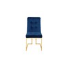 Meridian Furniture,Pierre Velvet Dining Chair, Set of 2 - 3 of 4
