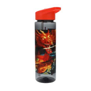 Dungeons & Dragons 24 oz. Single-Wall Plastic Water Bottle With Leak-Proof Cap