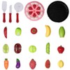 Play Food Kitchen Toys Set - 72 Piece Fake Fruits And Vegetables Toddler Cutting Play-Set - 4 of 4