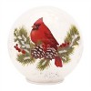 LED Cardinal Pine Globe (Set of 2) - 3 of 4