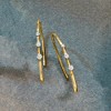 Ross-Simons 0.15 ct. t.w. Diamond Drop Earrings in 14kt Yellow Gold - 4 of 4