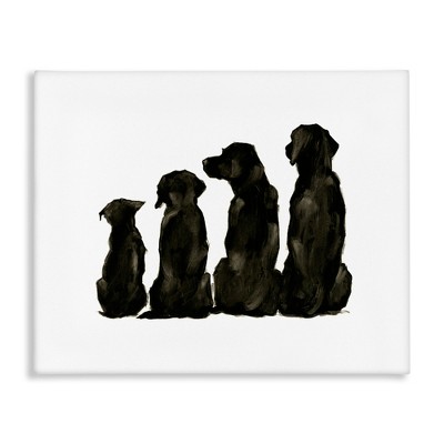 Stupell Industries Family Pet Silhouette Design, 20" x 16"
