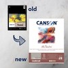 Canson Artist Series Mi-Teintes Pastel Pad, Gray Tones, Foldover Binding, 24 Sheet, 9x12 inch, Pack of 2 - 3 of 4