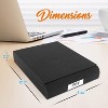 Pyle Monitor Speaker Risers - Acoustic Sound Isolation Platforms, High-Density Foam (PSI03X2) - 2 of 4