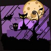 Men's Design By Humans Night Halloween moon By ChadiElHanchi T-Shirt - 2 of 4