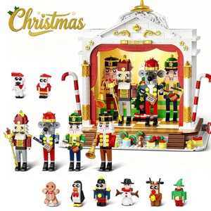 Cubimana 2025 Nutcracker Theater Building Set 1690pcs 3.6 Mini Block Christmas Toy for Adults & Kids Ages 6+ - 1 of 4