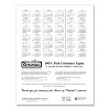 Academic Year 14-Month Recycled Ruled Monthly Planner, 11 x 8.5, Black Cover, 14-Month: July 2025 to Aug 2026 - 4 of 4