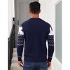 Christmas Sweater for Men Funny Long Sleeve Crew Neck Sweaters Party Holiday Pullovers Novelty Xmas Pullover Gift - 4 of 4