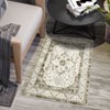 Low Pile Soft Carpet,Boho Vintage Area Rug,Non Slip Washable Rug for Living Room,Machine Washable Floor Mat for Bedroom, Office, Nursery - 2 of 4