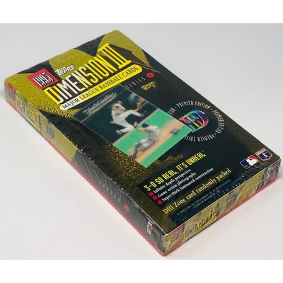 1995 Topps Series 1 Dimension 3-D Baseball Box