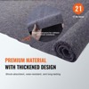 VEVOR Moving Blankets, 72" x 54", 21 lbs/dz Weight, 12 Packs, Professional Recycled Cotton Packing Blanket, Large Heavy Duty Shipping Mover Pads - 4 of 4