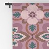 Pimlada Phuapradit Floral tiles Set of 2 Panel Blackout Window Curtain - Deny Designs - 4 of 4
