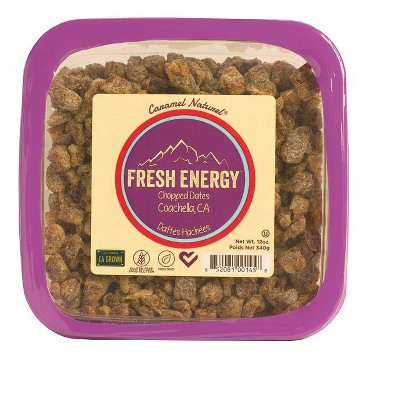 Fresh Energy 12oz Chopped Dates - 3 Pack