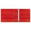 Avery Heavy-Duty Non-View Binder with DuraHinge and Locking One Touch EZD Rings, 3 Rings, 4" Capacity, 11 x 8.5, Red - 2 of 4