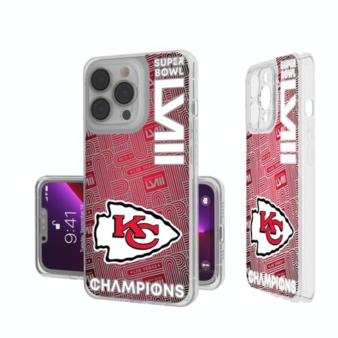 Keyscaper Kansas City Chiefs 2024 Super Bowl Clear Phone Case For