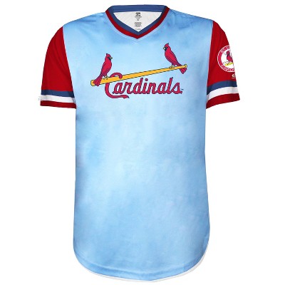 Mlb St. Louis Cardinals Men's V-neck Pullover T-shirt : Target