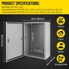 COZONY NEMA 4X Waterproof Steel Electrical Box, IP66 Dustproof, Outdoor/Indoor Electrical Junction Box, Lockable Junction Box - 3 of 4