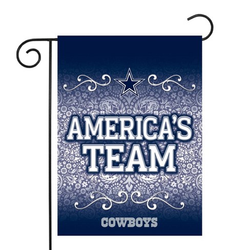 Nfl Dallas Cowboys Garden Flag With Pole Target