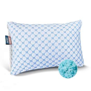Nestl Colling Pillow, Adjustable Shredded Memory Foam Gel Infused  Cooling Pillow