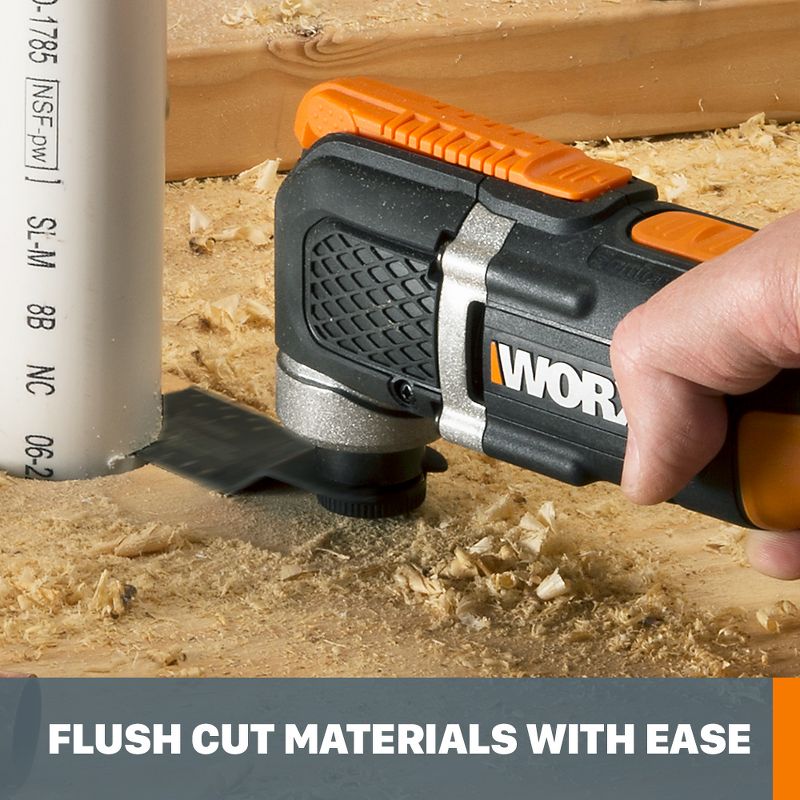 Worx WX696L 20V Power Share Sonicrafter Cordless Oscillating Multi-Tool, 4 of 10