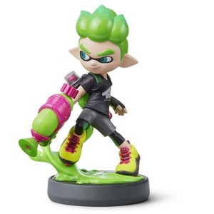 Amiibo | Nintendo amiibo - New Inkling Boy (Neon Green) - 1 of 4