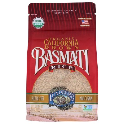 Lundberg Organic Long Grain California Brown Basmati Rice - 2lbs