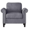 New Classic Furniture, Alani Accent Chair-Gray - 2 of 4