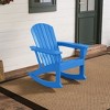 WestinTrends Outdoor Patio Poly Adirondack Rocking Chair Rocker - 2 of 4
