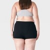 Thinx for All Women's Moderate Absorbency Boy Shorts Period Underwear -  Black XL