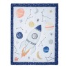 Sammy & Lou Cosmic Rocket Baby Nursery Crib Bedding Set - 4pc - 3 of 4