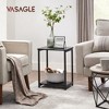 VASAGLE Side Table, Small End Table, Nightstand for Living Room, Bedroom, Office, Bathroom Black - 2 of 4