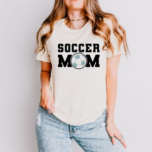 Soccer Mom Blue - Women's Short Sleeve Graphic T-Shirt - 1 of 4