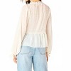 Women's Boho Swiss Dot Blouse - Dex - 2 of 4