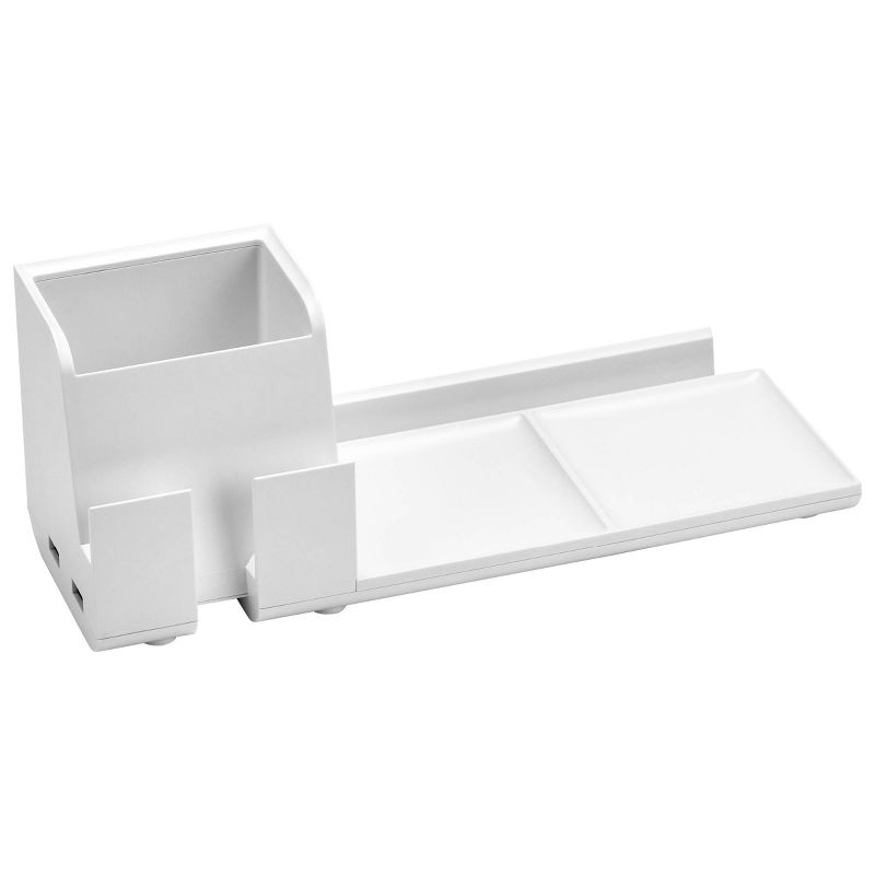 4pc Office Konnect Stackable Desk Organizer White - Bostitch, 4 of 8